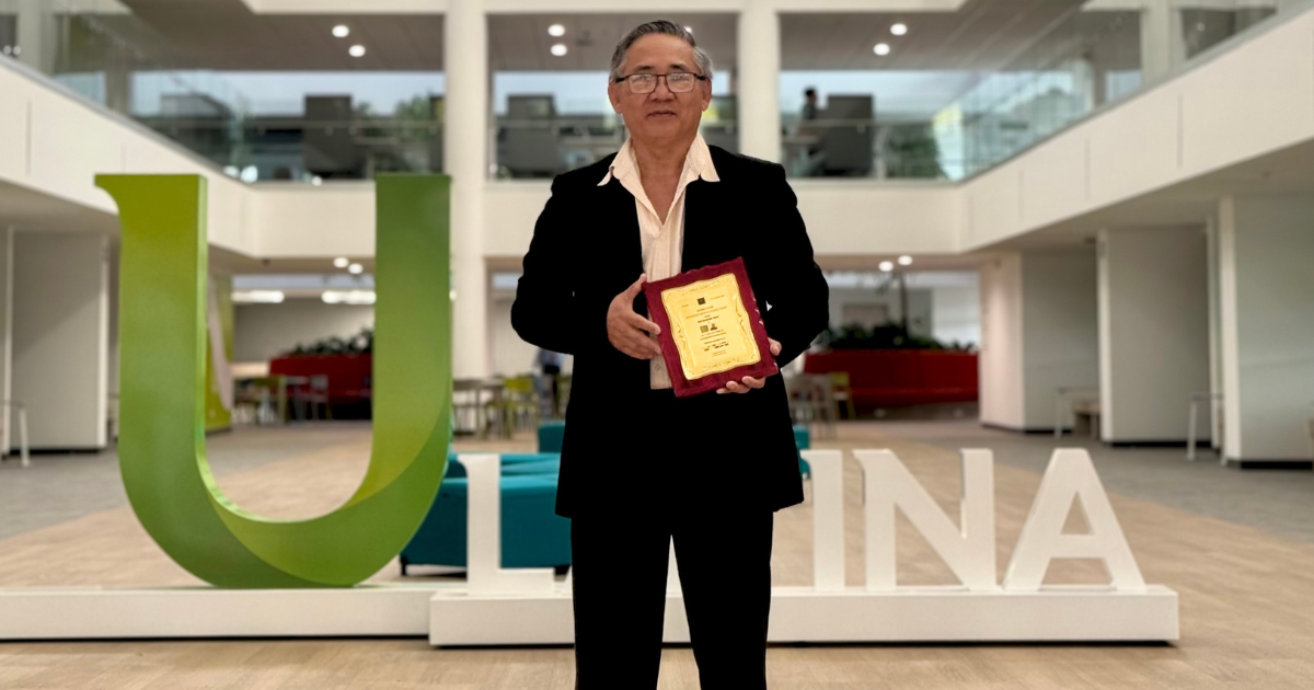 Dr. Raúl Javier Chang Tam de ULatina recibe el “Best Researcher Award 2026”
